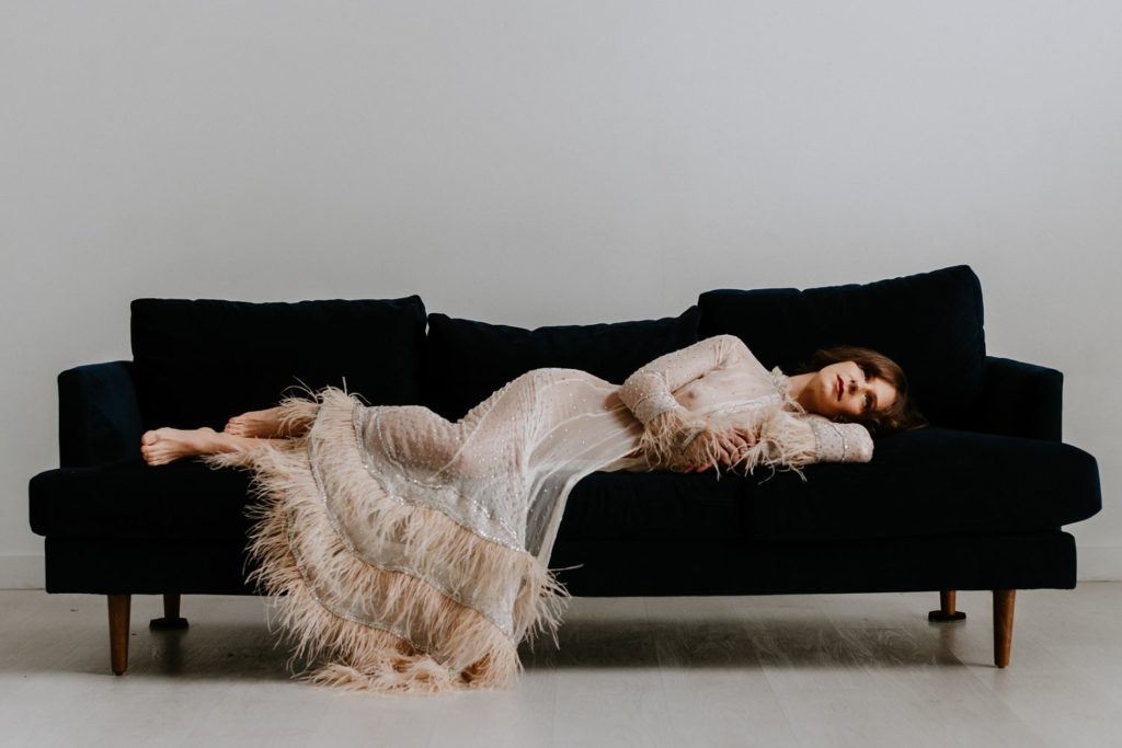 wedding boudoir session